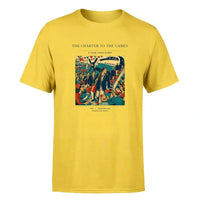 Thumbnail for VINTAGE G4103 - The Charter To The Games - Premium T-Shirt design on yellow premium t shirt