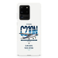 Thumbnail for Cessna T210N Centurion design on samsung case - white