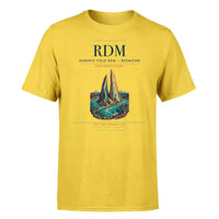 Thumbnail for Roberts Field (RDM) T-Shirt single-side front print in Yellow | roberts-field-rdm-double-side-t-shirt