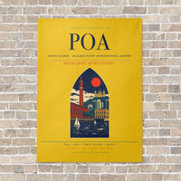 Thumbnail for Porto Alegre - Salgado Filho International Airport POA - Canvas No Frame - Yellow