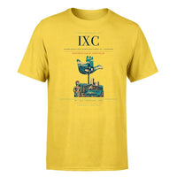 Thumbnail for Shaheed Bhagat Singh International Airport (IXC) T-Shirt single-side front print in Yellow | shaheed-bhagat-singh-international-airport-ixc-double-side-t-shirt