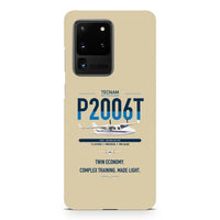 Thumbnail for Tecnam P2006T design on samsung case - beige