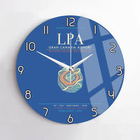 Thumbnail for Gran Canaria Airport LPA Wall-Clock No-Frame - Blue