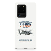 Thumbnail for Mitsubishi Sikorsky SH-60K design on samsung case - white