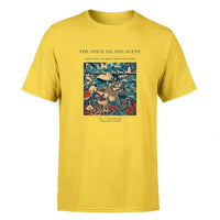 Thumbnail for VINTAGE G4279 - The Spice Island Scent - Premium T-Shirt design on yellow premium t shirt