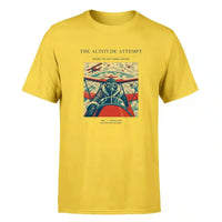 Thumbnail for VINTAGE G4202 - The Altitude Attempt - Premium T-Shirt design on yellow premium t shirt