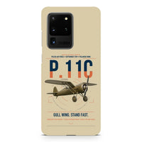 Thumbnail for PZL P.11c design on samsung case - beige