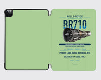 Thumbnail for BR710 design on light green ipad tablet case