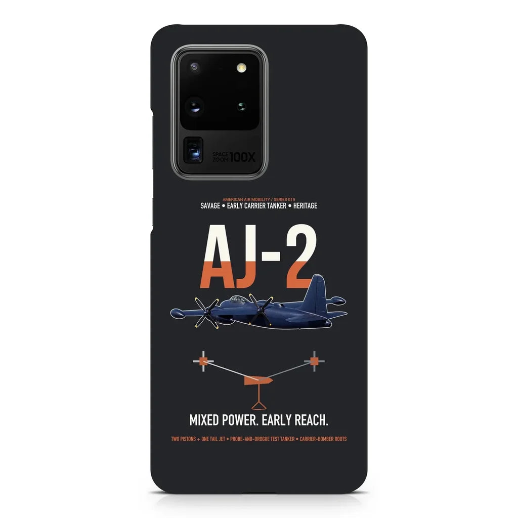 AJ-2 Savage Tanker design on samsung case - black
