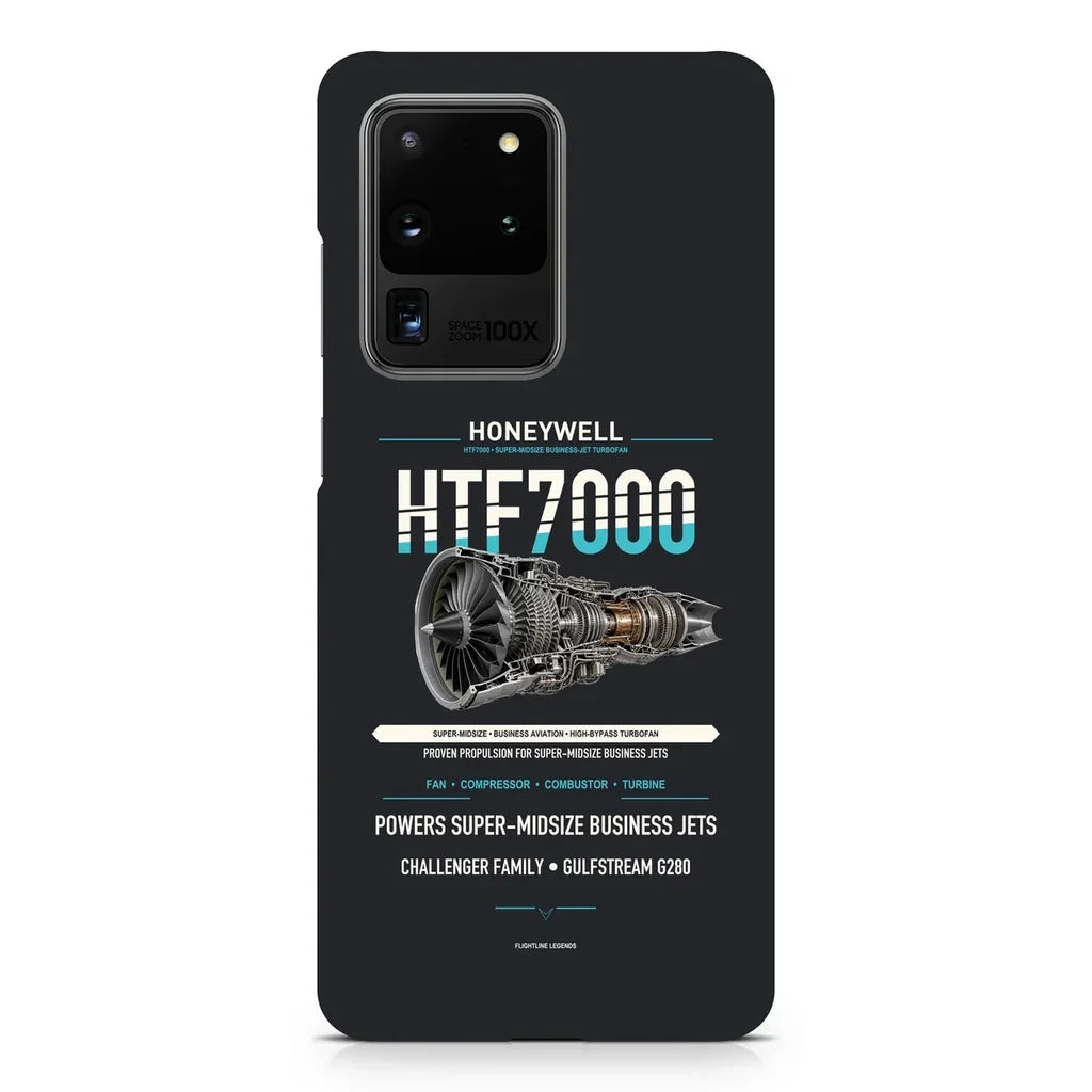 HTF7000 design on samsung case - black