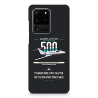 Thumbnail for Cessna Citation 500 - Citation I design on samsung case - black