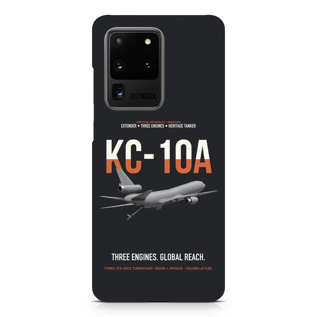 KC-10A EXTENDER design on samsung case - black
