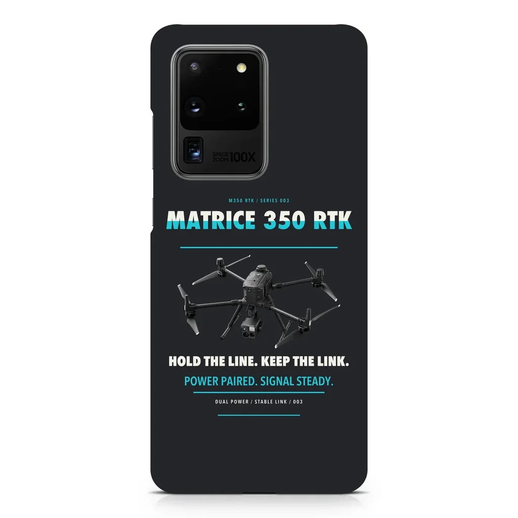 DJI Matrice 350 RTK design on samsung case - black