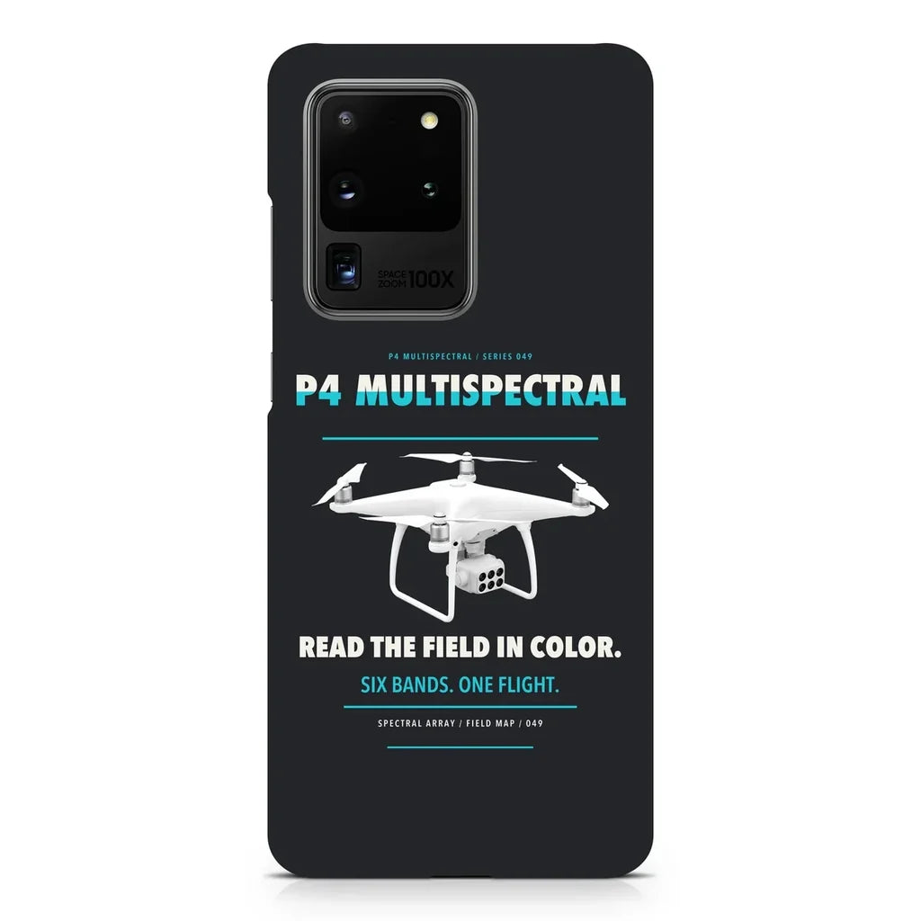 DJI P4 Multispectral design on samsung case - black