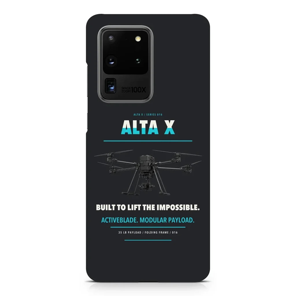 Freefly Alta X design on samsung case - black