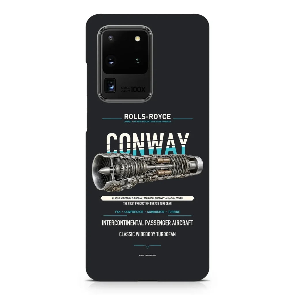 CONWAY design on samsung case - black