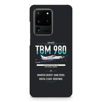 Thumbnail for Daher TBM 980 design on samsung case - black