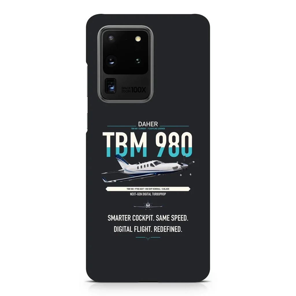 Daher TBM 980 design on samsung case - black