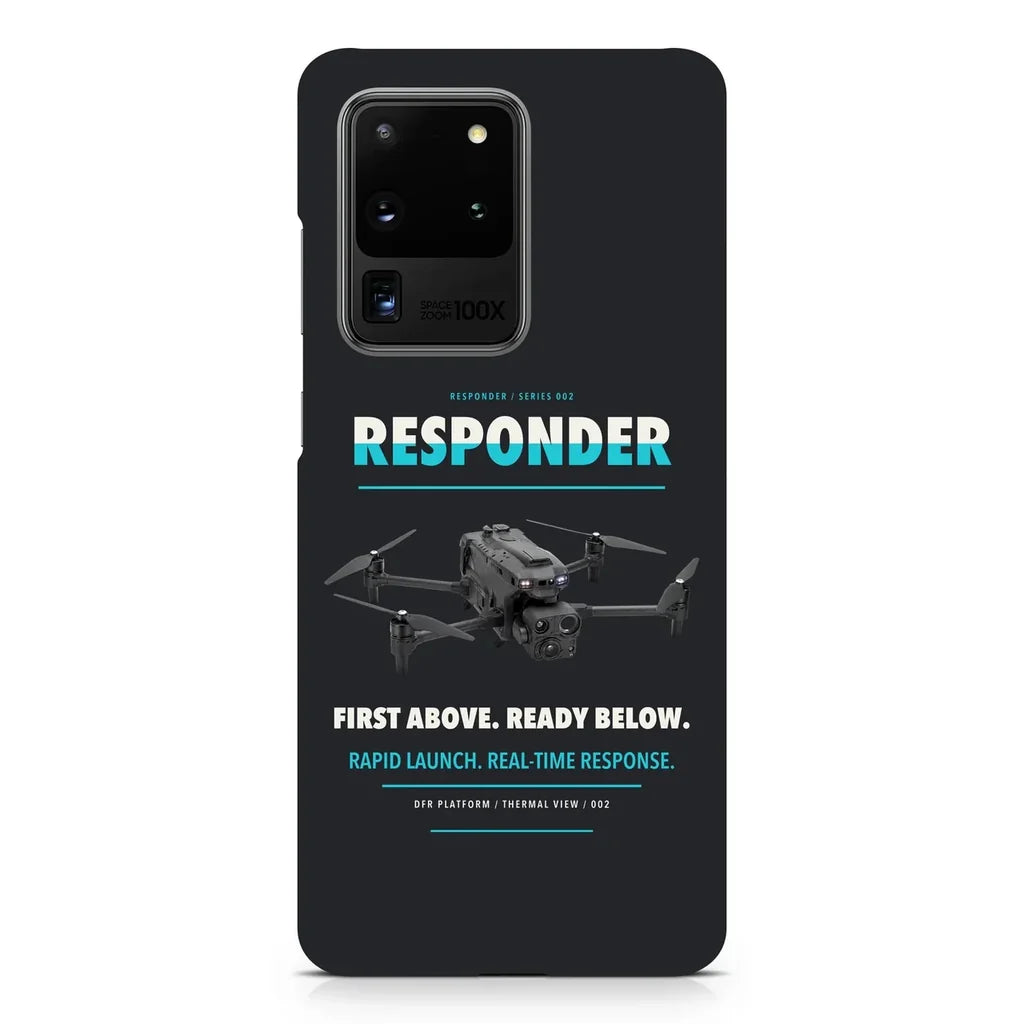 BRINC Responder design on samsung case - black