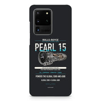 Thumbnail for PEARL 15 design on samsung case - black