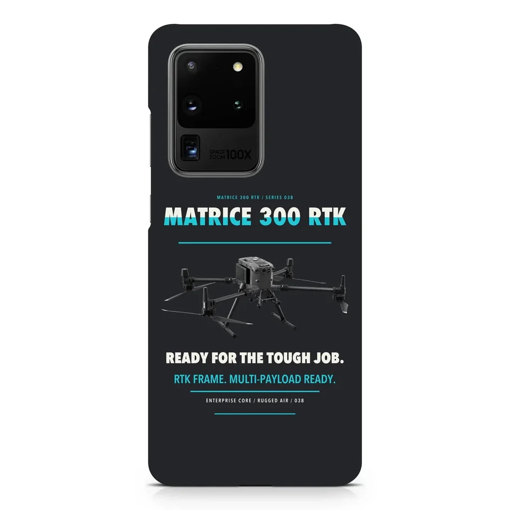 DJI Matrice 300 RTK design on samsung case - black