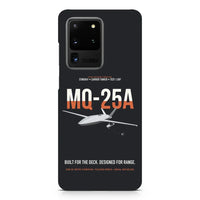 Thumbnail for MQ-25A STINGRAY design on samsung case - black