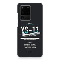 Thumbnail for NAMC YS-11A design on samsung case - black