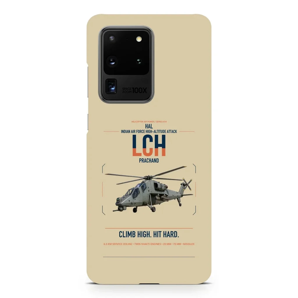 HAL LCH Prachand design on samsung case - beige