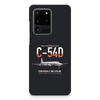 Thumbnail for C-54D Skymaster design on samsung case - black