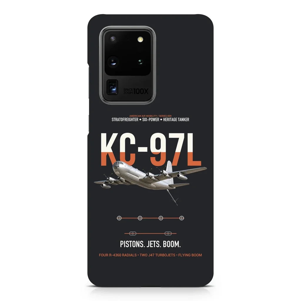 KC-97L STRATOFREIGHTER design on samsung case - black