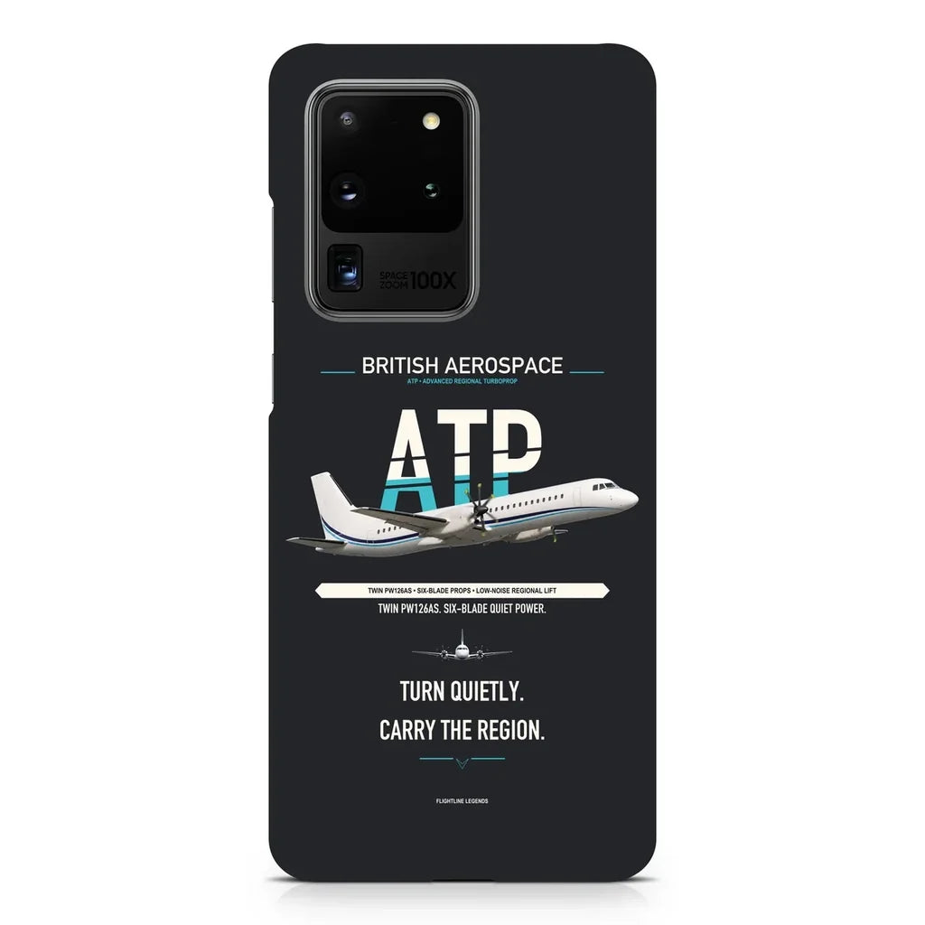 British Aerospace ATP design on samsung case - black