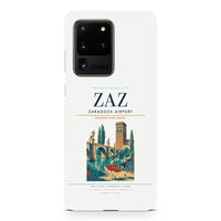 Thumbnail for Zaragoza Airport ZAZ design on samsung case - white