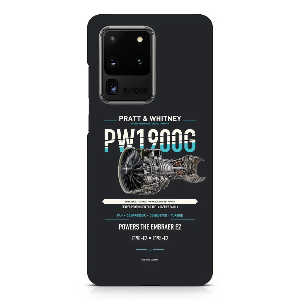 PW1900G design on samsung case - black