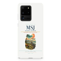 Thumbnail for Misawa Air Base MSJ design on samsung case - white