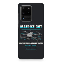 Thumbnail for DJI Matrice 30T design on samsung case - black