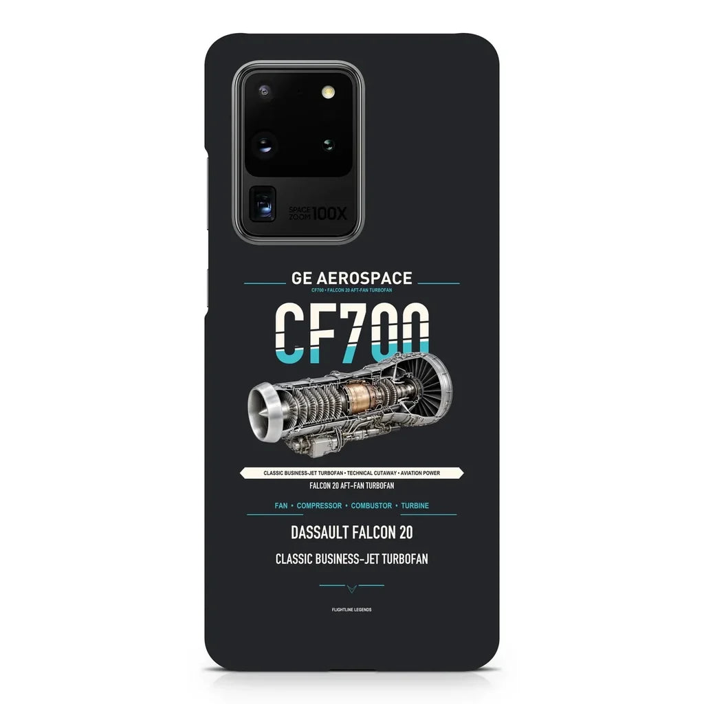 CF700 design on samsung case - black
