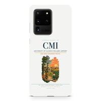 Thumbnail for University of Illinois Willard Airport CMI design on samsung case - white