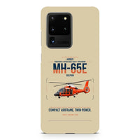 Thumbnail for Airbus MH-65E Dolphin design on samsung case - beige