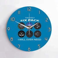 Thumbnail for Only Six Pack I Will Wall Clock - view 6