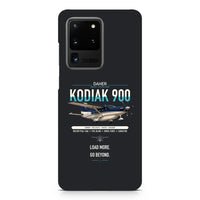 Thumbnail for Daher Kodiak 900 design on samsung case - black