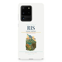 Thumbnail for Rishiri Airport RIS design on samsung case - white