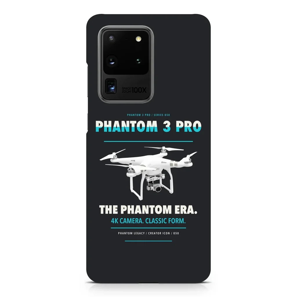 DJI Phantom 3 Professional design on samsung case - black