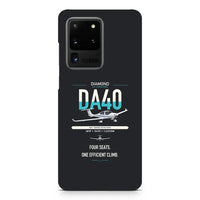 Thumbnail for Diamond DA40 design on samsung case - black