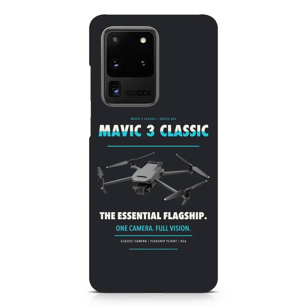 DJI Mavic 3 Classic design on samsung case - black