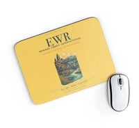 Thumbnail for Newark Liberty International Airport (EWR) design on yellow rectangle mouse pad