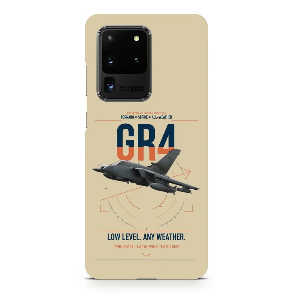Panavia Tornado GR4 design on samsung case - beige