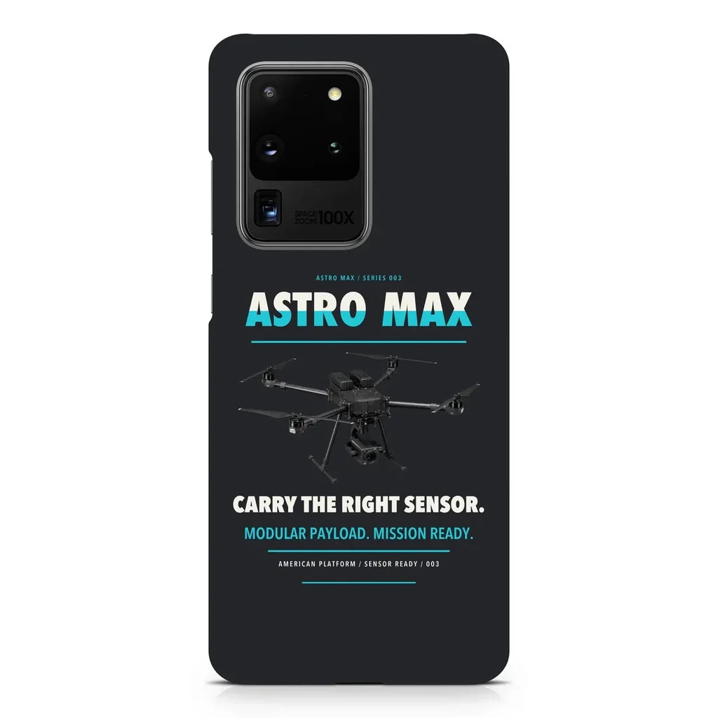 Freefly Astro Max design on samsung case - black