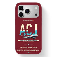 Thumbnail for Airbus ACJ330neo Case design on dark red iphone case