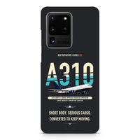 Thumbnail for Airbus A310-200P2F design on samsung case - black