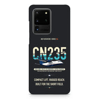 Thumbnail for Airbus CN235-300M design on samsung case - black